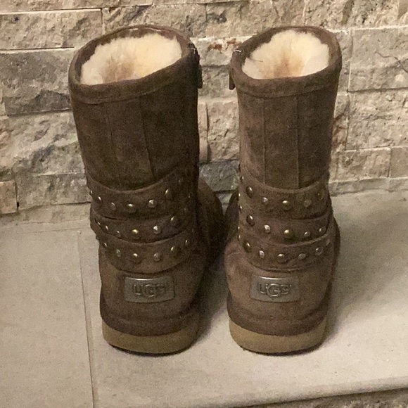 Brown Studded Uggs - Picture 4 of 7